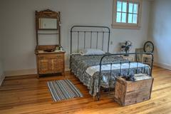 upstairs bedroom of the Swan House in Atlanta