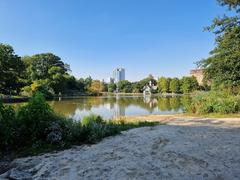 Harlem Meer in Central Park, New York City