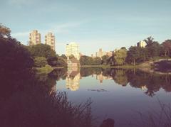 Harlem Meer in Central Park, NYC