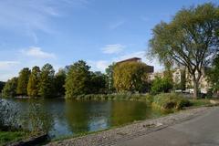 Harlem Meer in Central Park, Manhattan