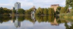 Harlem Meer in Central Park, Manhattan