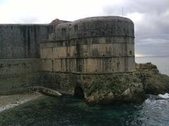 Dubrovnik city walls from Pile