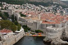 Dubrovnik viewed from Fort Lovrijenac