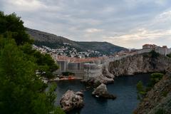 Dubrovnik viewed from Fort Lovrijenac