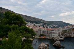 Dubrovnik viewed from Fort Lovrijenac