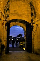 Inner side of Ploce Gate in Dubrovnik, Croatia