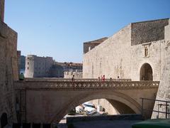 Dubrovnik Old Town with fortifications