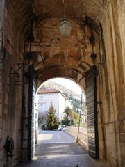 Dubrovnik vrata Ploče with drawbridge