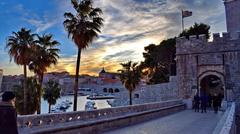 Historic gate in Dubrovnik, Croatia