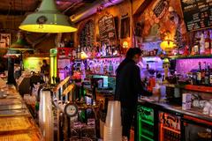 Szimpla Kert ruin pub in Budapest, Hungary