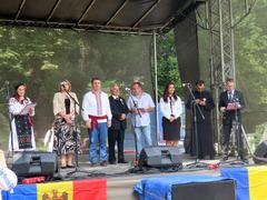 performers dancing at Prague Romanian Festival 2022