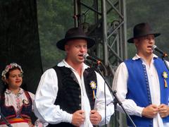 Prague Romanian Festival dancers performing