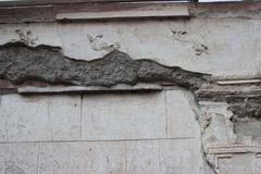 temple of Isis in Pompeii with frieze of dolphins and putti