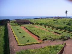 A temple inside a fort