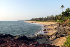 Beach north of Bekal Fort