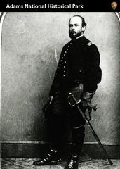 Charles Francis Adams Jr. serving African American Regiment