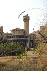 A majestic palace in Bangalore with intricate architecture