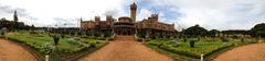 panoramic frontal view of Bangalore Palace