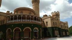 Façade of Bangalore Palace in Bengaluru