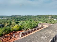 Chandragiri Fort observation tower in Kerala