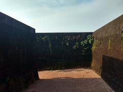 Entrance and exit of Chandragiri Fort in Kasaragod