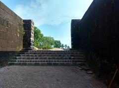 Chandragiri Fort Kasaragod steps and pathway