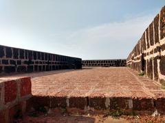 Chandragiri Fort Kasaragod renovated pathway