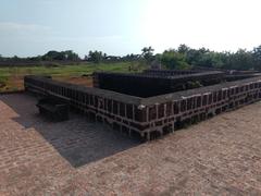 Chandragiri Fort wall in Kasaragod