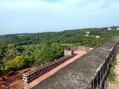 Chandragiri Fort in Kasaragod with a view from the rectangular observation tower