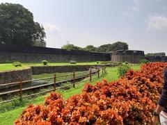 Outside view of Palakkad Fort in Kerala, India