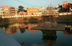 Sri Parthasarathi Temple tank in Thiruvallikeni, Chennai