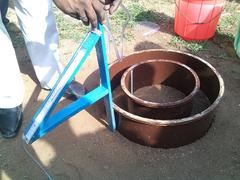 soil science experiment at Tamil Nadu Agricultural University