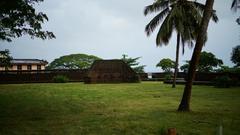 Tellicherry Fort in Thalassery, Kerala