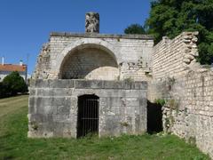 Roman baths of St-Saloine in Saintes, Charente-Maritime, France