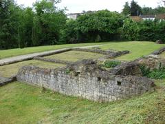 Thermes de St - Saloine ruins in Saintes, France