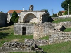 Roman thermal baths of St-Saloine in Saintes, Charente-Maritime, France