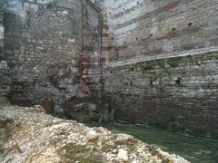 Interior of the Thermes de Constantin in Arles, France