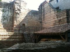 Interior of the Thermes de Constantin in Arles, France