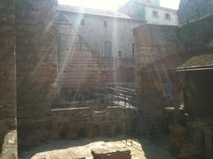 Interior of the Thermes de Constantin in Arles, France