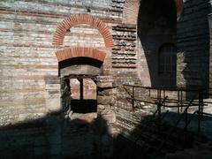 Interior of the Thermes de Constantin in Arles, France