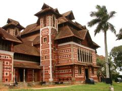 British colonial architecture on zoo grounds in Trivandrum, Kerala