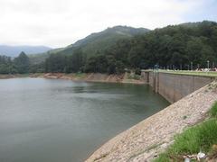 Mattuppetty Dam in Idukki, Kerala, India