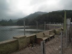 Scenic view of Mattupetty Dam with lush green surroundings