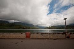 Mattupetty Dam surrounded by lush greenery and hills