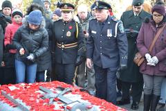 Remembrance Day 2017 in Ottawa, Canada