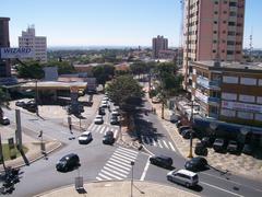 View of Avenida Francisco José de Camargo Andrade from Torre do Castelo in Campinas, Brazil