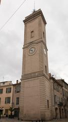 Clock tower in Nîmes