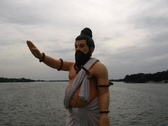 Statue of Tamil Saint Agathiar