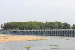 Grand Anicut dam on the Cauvery River, built by Chola king Karikalan