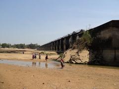 Grand Anaicut Near Thanjavur during dry times